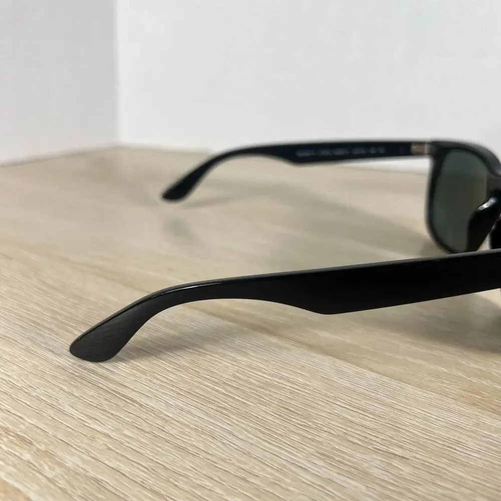 Ray-Ban RB4487-F Steve 6629/71 Sunglasses Polished Black 54-18-145 Italy